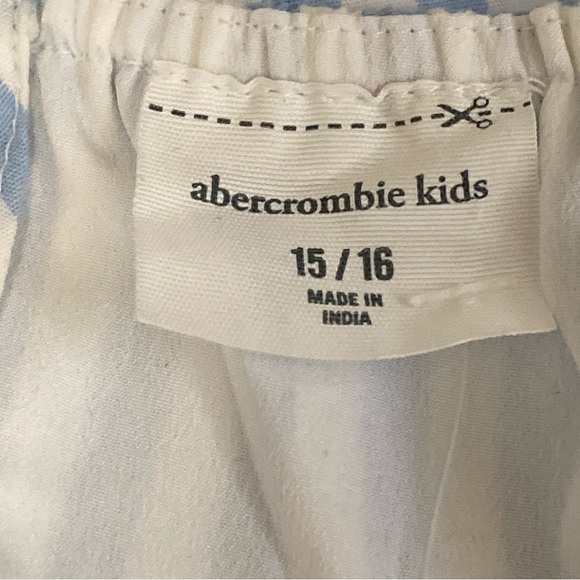 Abercrombie Kids Blue Striped Long Dress Sleeveles 15/16 - Picture 6 of 11